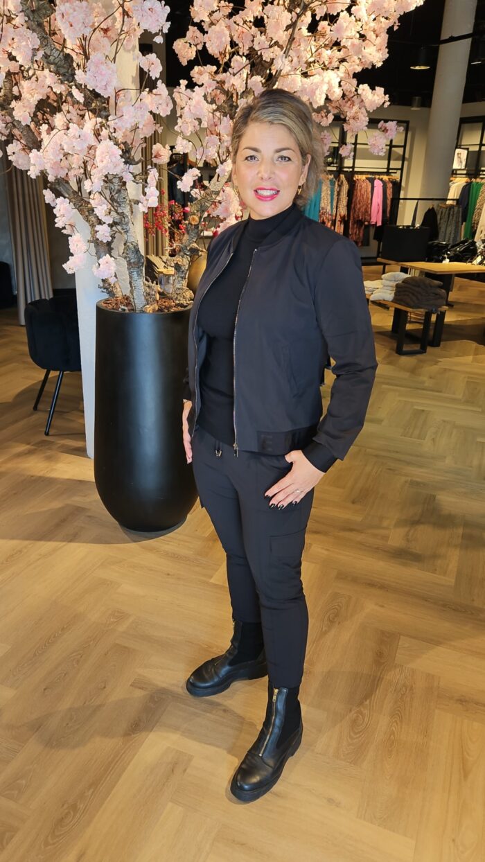 Mi Piaci CARGO BROEK zwart - Afbeelding 2