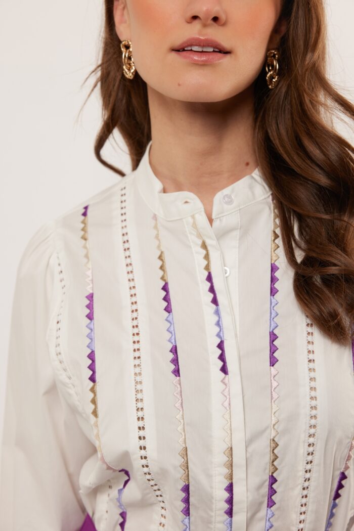 Gmaxx Elive blouse paars - Afbeelding 2