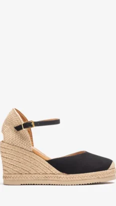Unisa Espadrille Black Caceres