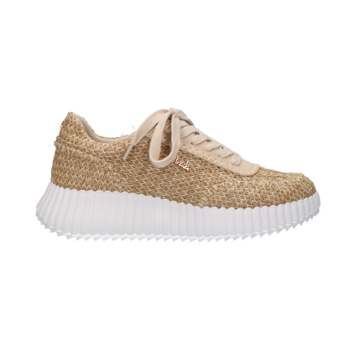 LA Strada sneaker beige gold