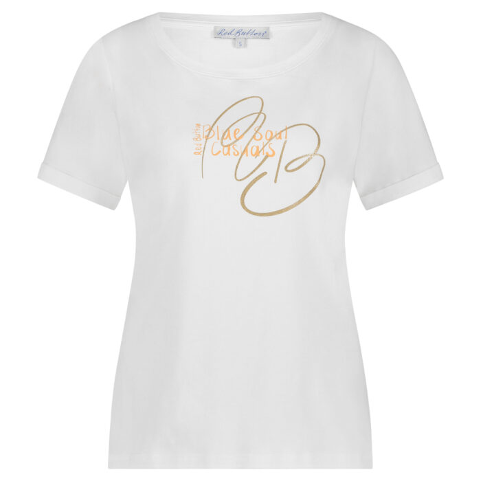 Red Button Tee Temmy foil