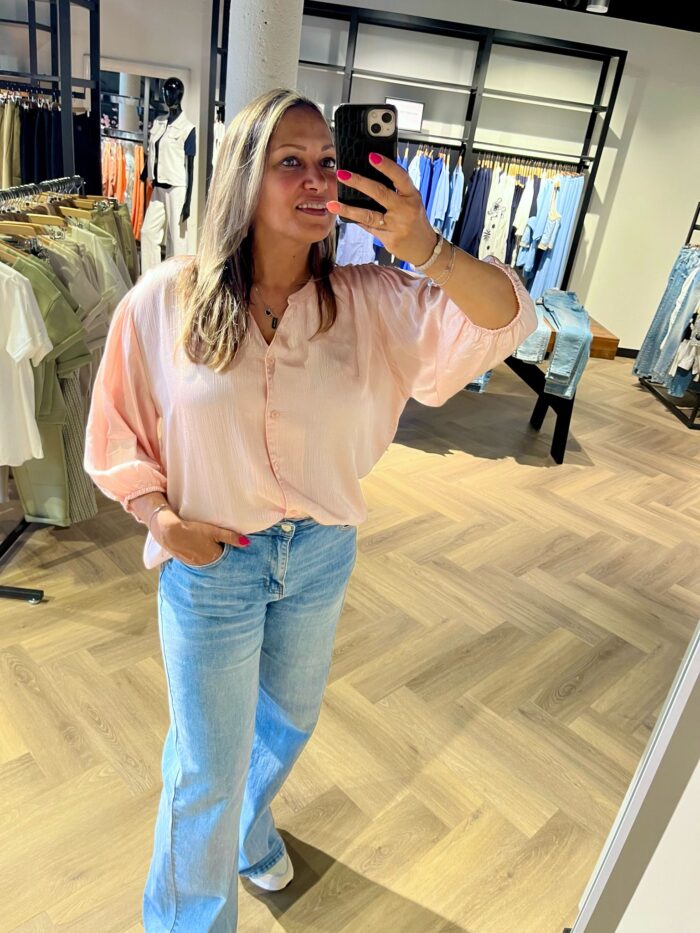 Zoso Jennifer blouse pink - Afbeelding 2