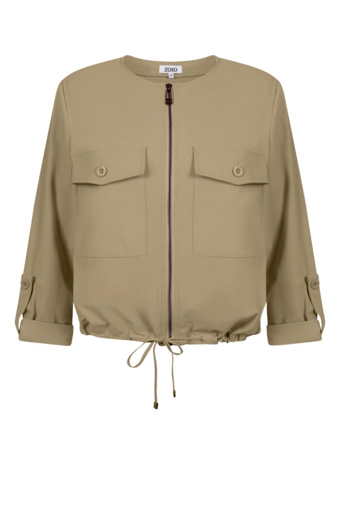 Zoso Shirley jacket green