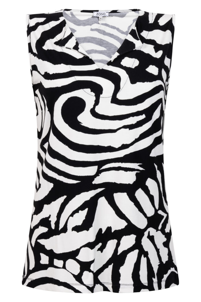 Zoso Gina Top print