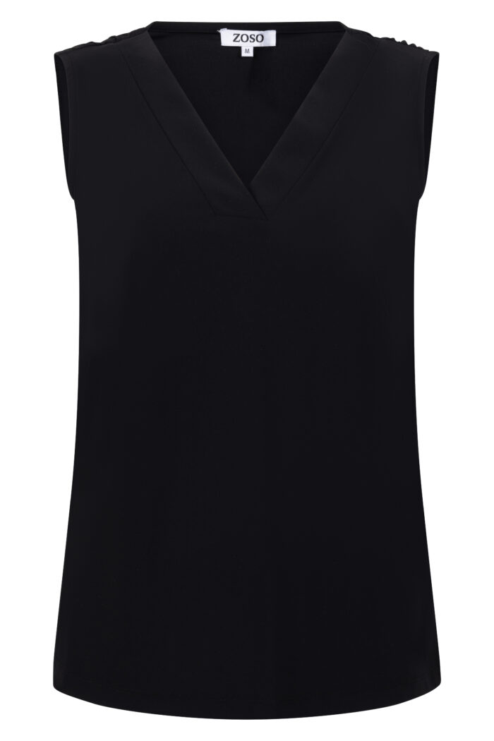 Zoso Suzette Top Zwart