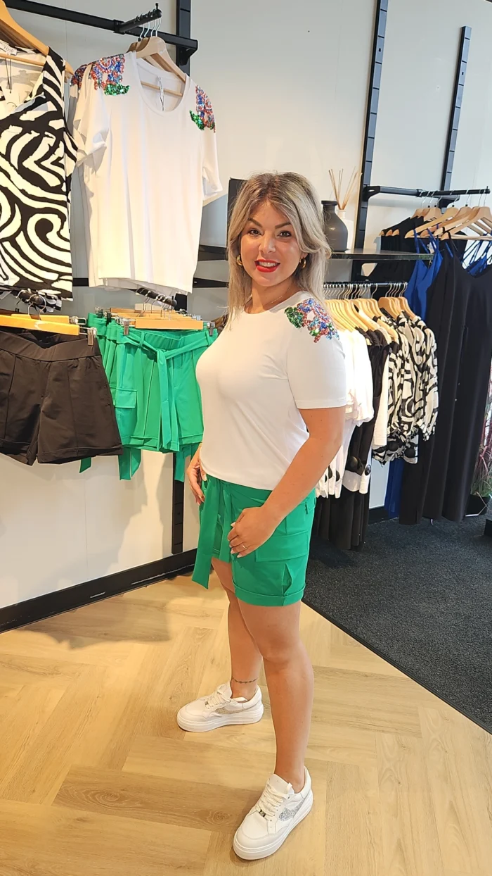 Zoso Nancy short green