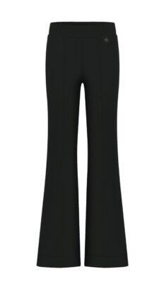 Triple Nine broek flared zwart