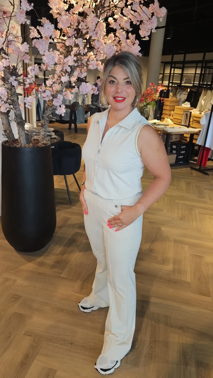 Triple Nine top met goud bies kit