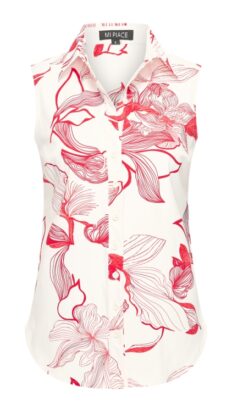 Mi Piaci Blouse sleeves Line Power Print