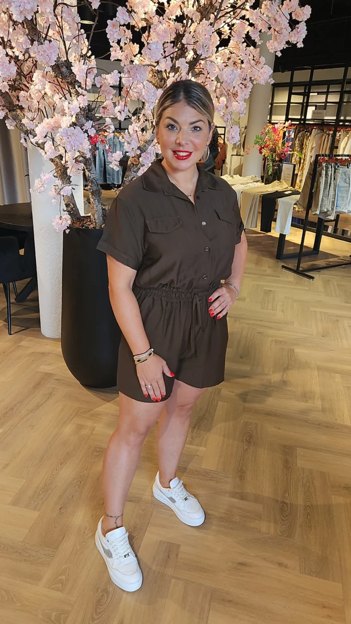 Carolina jumpsuit bruin