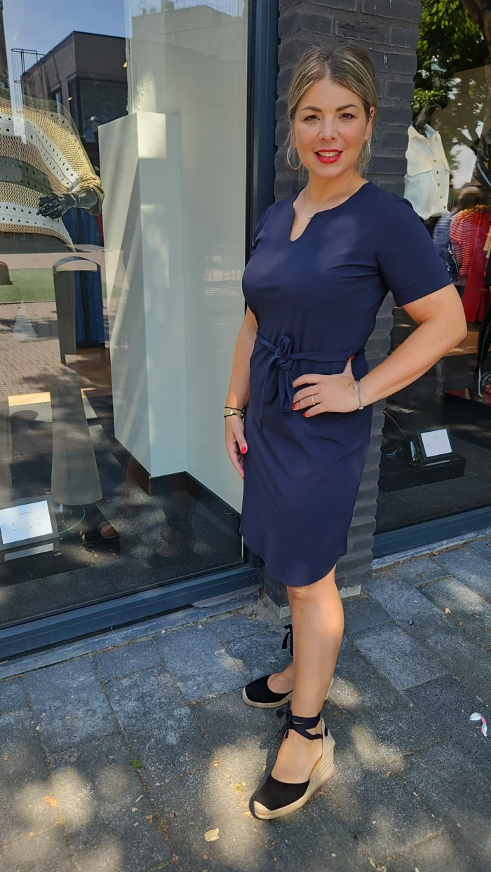 Mi Piace travel jurk Navy