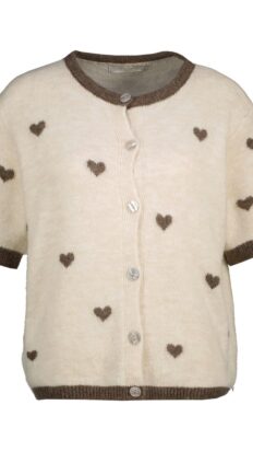 Amelie Bastogne vest taupe
