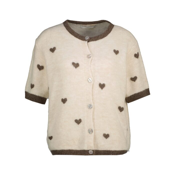 Amelie Bastogne vest taupe