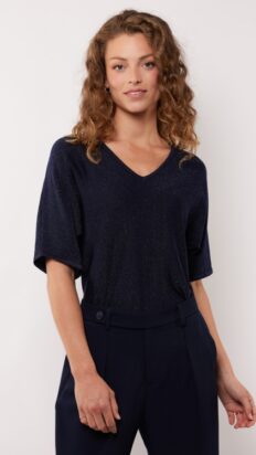 G-Maxx Edlin knit top eclipse