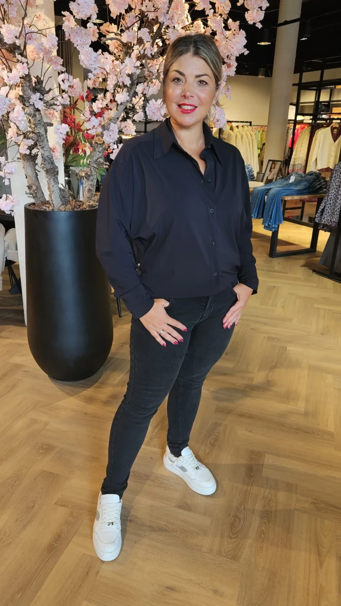Revore Basic Black black blouse