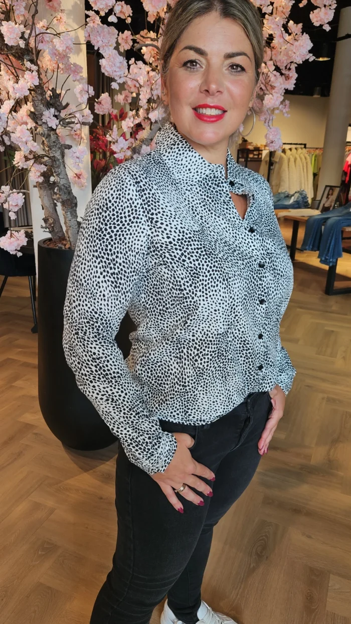 Revore Seven dot blouse - Afbeelding 2