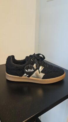 La Strada sneakers black teddy