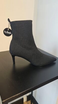 La Strada black knitted laars