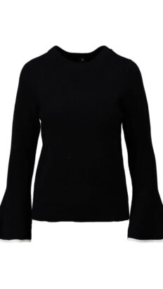 Kdesign B847 pull met manchet zwart