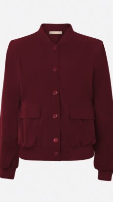 Triple Nine Bomber jacket Burgundy