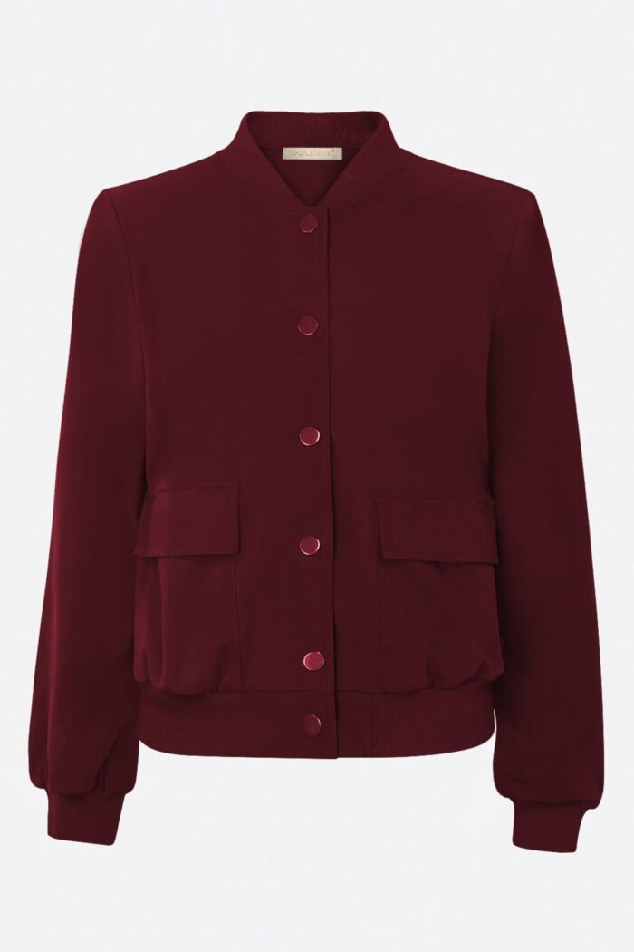 Triple Nine Bomber jacket Burgundy