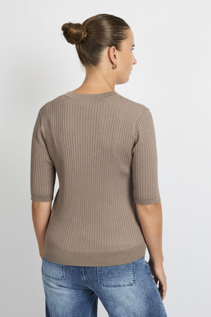 C&S Anne knit pull bronze - Afbeelding 2