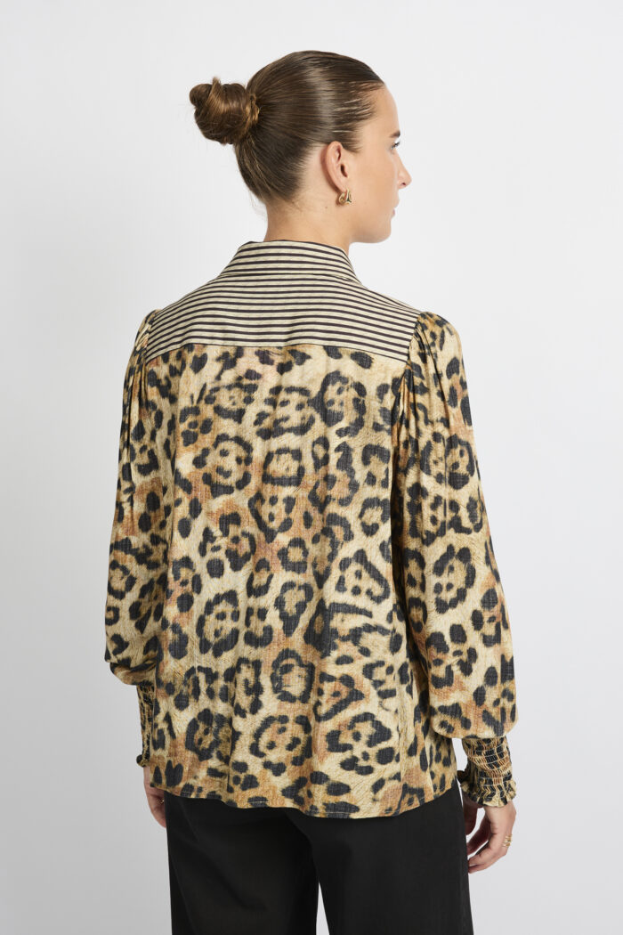C&S Joanne blouse leopard print - Afbeelding 2