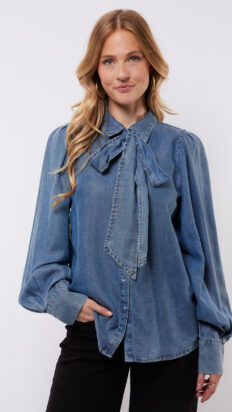 C&S Lissa blouse denim