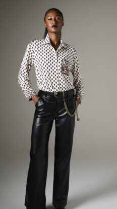 Kdesign B751 vegan broek zwart