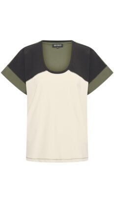 Mi Piaci shirt colourblock