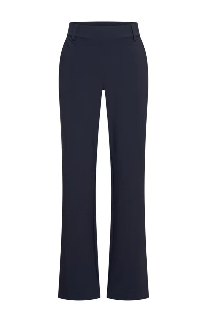 Mi Piaci travel broek bonded kwaliteit zwart