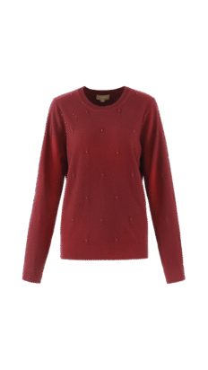C&S Kathleen trui wijnrood