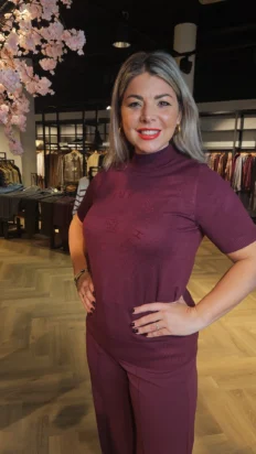 Zoso Rebecca top bordeaux