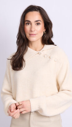 C&S Kelsey trui zand