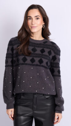 C&S Kylie trui grijs