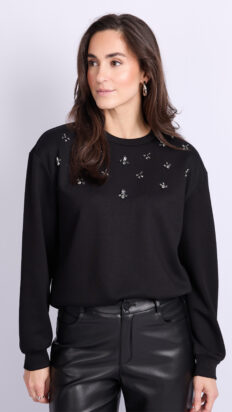 C&S Willemijn top zwart