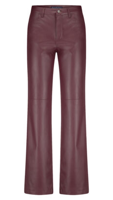 Red Button Colette Faux leather aubergine