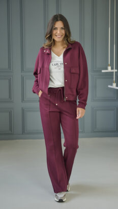 Zoso Bonny broek bordeaux