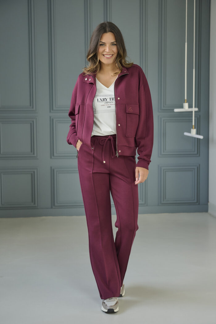 Zoso Bonny broek bordeaux