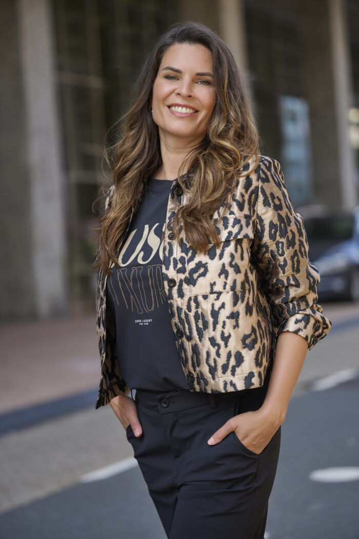 Zoso Dalia jacket animal print