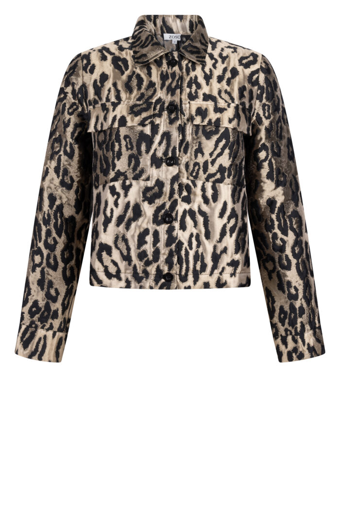 Zoso Dalia jacket animal print - Afbeelding 2