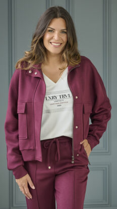 Zoso Jacky jacket bordeaux