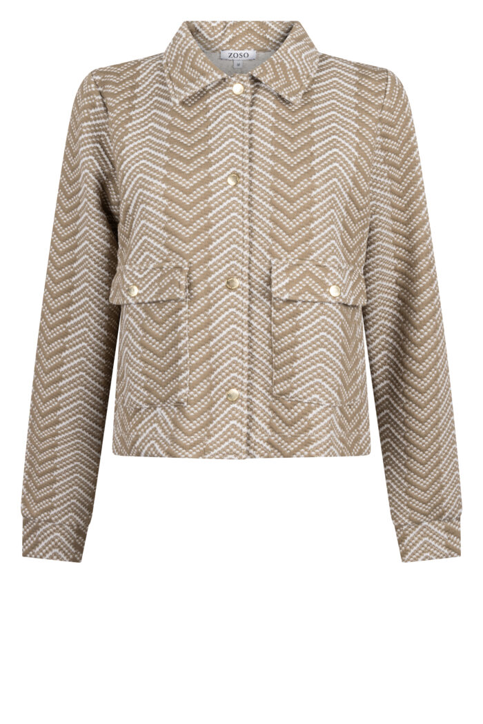 Zoso Janine jacket camel - Afbeelding 2