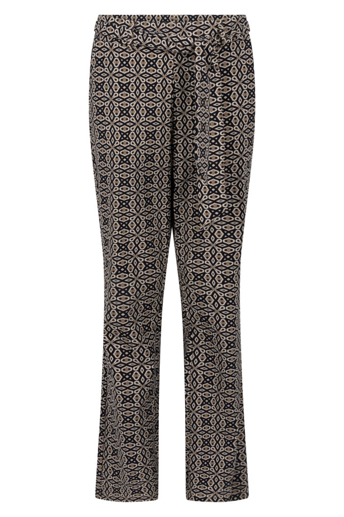 Zoso Pretty broek black camel - Afbeelding 2