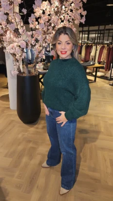 Triple Nine oversized trui Groen