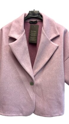 Senorita Boucle jas Roze