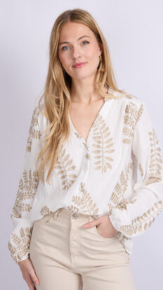 C&S Lize blouse Off white