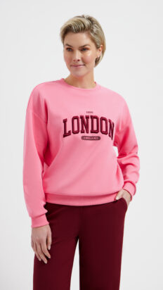Lady Day London Bubblegum sweater