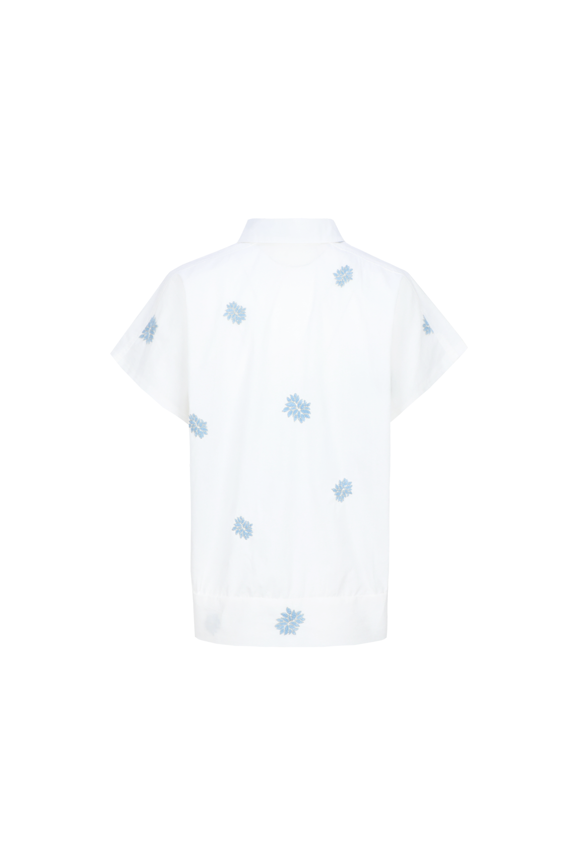 G-MAXX Arlise blouse off white blue - Afbeelding 2