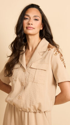 G-MAXX Maeva blouse camel
